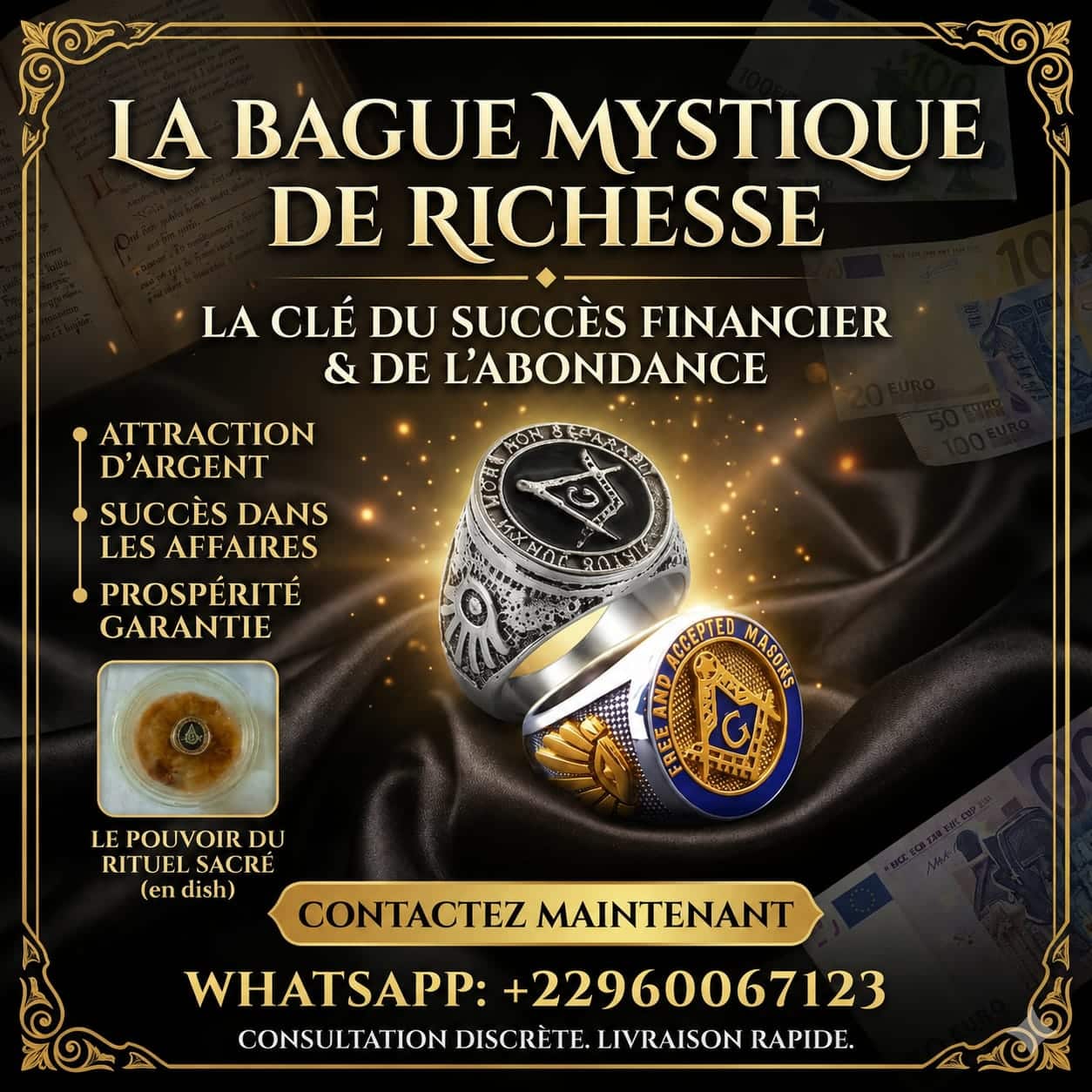 Bague magique de richesse Bague magique de richesse