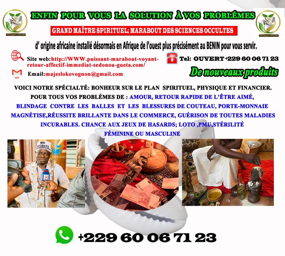 Marabout reconnu Marabout reconnu